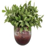 Κηροπήγιο ArteLibre Ροζ Γυαλί 12.5x12.5x10cm