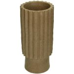 Βάζο ArteLibre Καφέ Polyresin 9.3x9.3x19.4cm