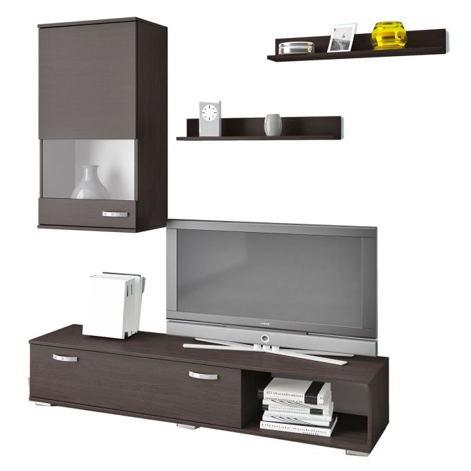 Σύνθετο ArteLibre Ήφαιστος Μοριοσανίδα Wenge 150x36x170cm