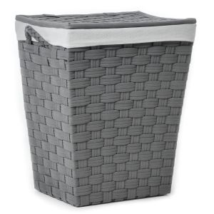 Καλάθι Απλύτων Γκρι 47x37x58cm