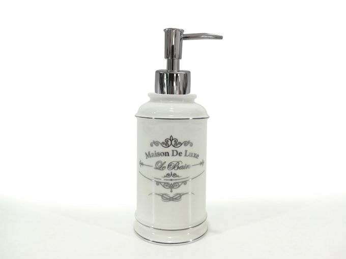 Ντισπένσερ 'Le Bain' Λευκό Κεραμικό 380ml
