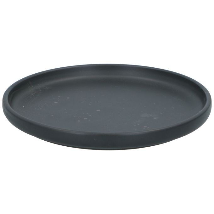 Πιάτο Πρωινού Stoneware Φ20cm Μαύρο