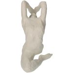 Διακοσμητικό ArteLibre Γυναίκα Κάνει Γιόγκα Ιβουάρ Polyresin 21.5x9.7x18.5cm