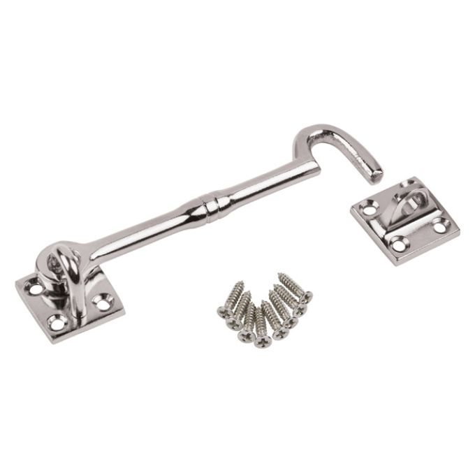 Γάντζος Αποθήκης Χωρίς Μάτι Μπρούτζινος Νίκελ 75mm