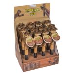 Στυλό Δεινόσαυρος Μποξέρ Με Μηχανισμό Καφέ Πλαστικό 19cm Σε 2 Σχέδια