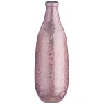 Βάζο ArteLibre Μπουκάλι Μοβ Γυαλί 41cm