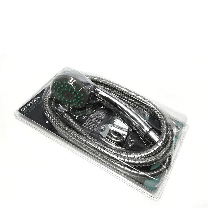 Τηλέφωνο Με Σπιράλ Και Στήριγμα Χρωμέ 1.5m