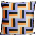 Μαξιλάρι ArteLibre Γεωμετρικά Σχήματα Πολύχρωμο Βελούδο 60x60cm