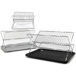 Στεγνωτήρας Πιάτων Ασημί/Πλαστικό/Μέταλλο 43x32x23cm Σε 3 Χρώματα