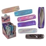 Τσαντάκι Με Φερμουάρ Μεταλλιζέ 22x5cm Σε 6 Χρώματα