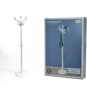 Καλόγερος Λευκό/Μαύρο MDF/Ξύλο 42x174cm