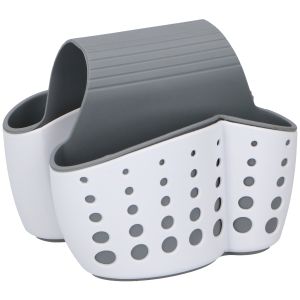 Διπλή Θήκη Νεροχύτη Λευκό/Γκρι ALPINA