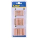 Ξύλινοι Πείροι 44Τμχ KINZO