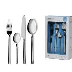 Σετ Μαχαιροπήρουνα Zarak Ασημί Ανοξείδωτο Ατσάλι 24Τμχ