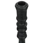 Κηροπήγιο ArteLibre Μαύρο Polyresin 8.5x8.5x24cm