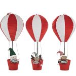 Χριστουγεννιάτικο Αερόστατο Με Χαρακτήρες 90cm 3 Σχέδια