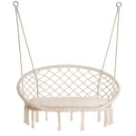 Κούνια ArteLibre Με Μαξιλάρι CORSICA Λευκό Polycotton/Μέταλλο 67x44cm