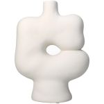 Βάζο ArteLibre Λευκό Κεραμικό 16.2x7.3x21.3cm