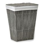 Καλάθι Απλύτων Γκρι 37x26x48cm