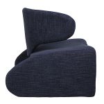 Πολυθρόνα ArteLibre HIMALIA Μπλε Ύφασμα/Μέταλλο/Ξύλο 73x78x75cm