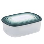 Σετ Δοχείων Τροφίμων 14Τμχ Ορθογώνια