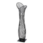 Διακοσμητικό Αντικείμενο Μεταλλικό Μαύρο 17X13X63Cm 17X13X63Cm