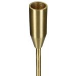 Κηροπήγιο ArteLibre Χρυσό Αλουμίνιο 11.5x11.5x43cm