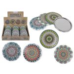 Καθρεπτάκι Τσέπης Mandala Φ7cm Σε 4 Σχέδια