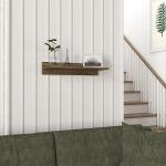 Ράφι Τοίχου ArteLibre EMBER Καρυδί Μοριοσανίδα/Μελαμίνη 60x24x12cm