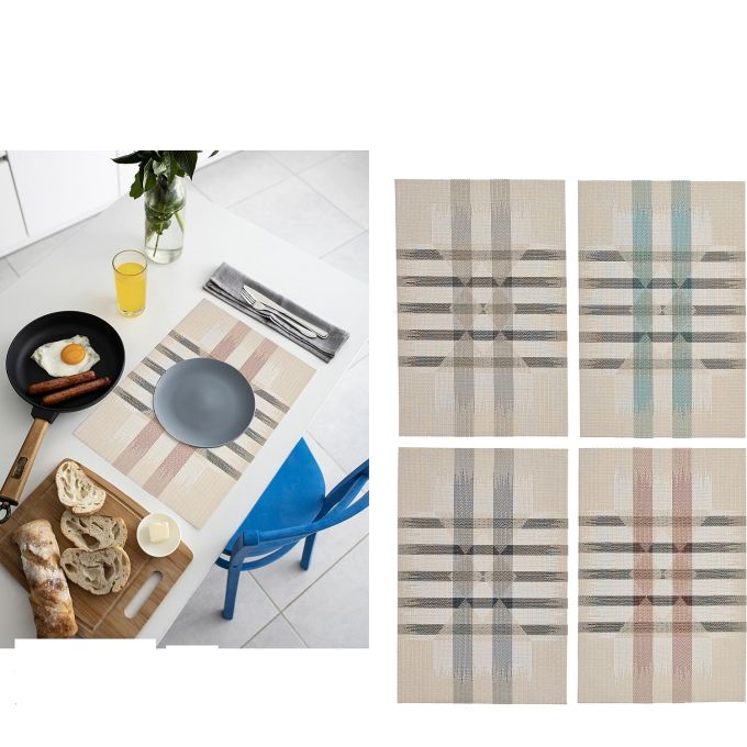 Σουπλά Πολύχρωμο PVC 45x30cm Σε 4 Σχέδια