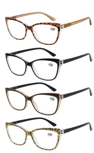 Γυαλιά Πρεσβυωπίας Από +1.0 Μέχρι +3.50 Σε 4 Χρώματα