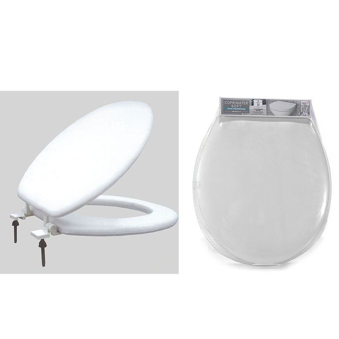 Καπάκι Λεκάνης Soft-Close Λευκό Πλαστικό  40x36cm