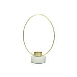 Κηροπήγιο ArteLibre Χρυσό Μέταλλο 18x8x20cm