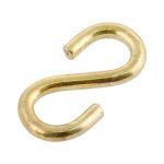 Γάντζος Σχήματος S Μπρούτζινος 30x25mm