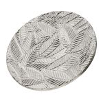 Σουβέρ Στρογγυλό 'Capelli' Αλουμίνιο Ασημί 2Τμχ D. 11cm