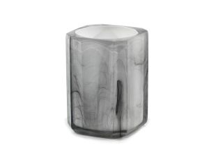 Ποτηροθήκη Γκρι Με Υφή Μαρμάρου Πλαστικό 7.3x10.3cm