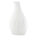 Βάζο Οργανικό Κεραμικό Λευκό 16X8X29Cm 16X8X29Cm