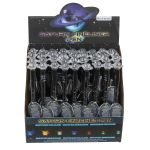 Στυλό Fineliner Με Λαμπάκι LED Πλανήτης Ποσειδώνας Μπαταρίας Μαύρο Πλαστικό 21cm