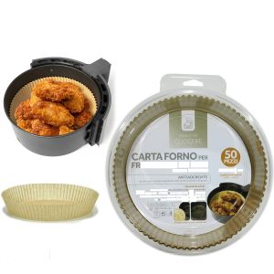 Χαρτί Ψησίματος Αντικολλητικό/Μπεζ Φ20xH4.5cm 50Τμχ