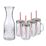 Σετ Καράφα 1L και Ποτήρια 420ml 4Τμχ ALPINA