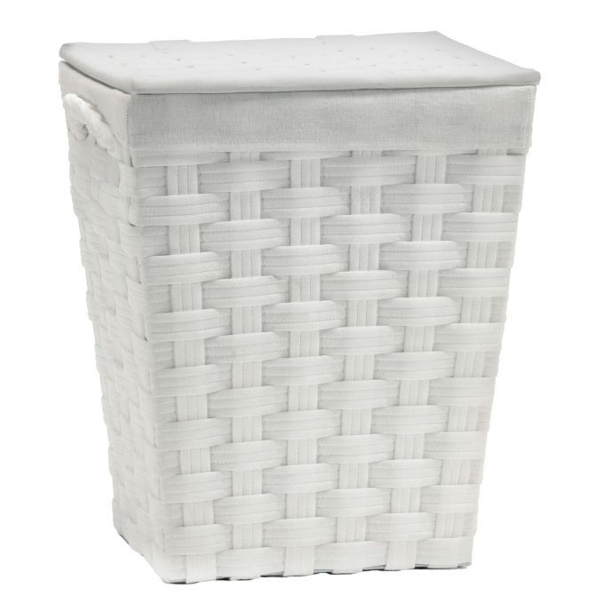 Καλάθι Απλύτων Λευκό 42x32x52cm