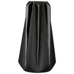 Βάζο Κωνικό Κεραμικό Μαύρο D14X25Cm D14X25Cm