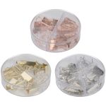 Σετ Γραφικής Ύλης Χρυσό/Ασημί/Ροζ Χρυσό Μέταλλο 74Τμχ