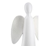 Φιγούρα Άγγελοι 'Barbara' Κεραμικό Λευκό 7x13x24cm