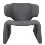 Πολυθρόνα ArteLibre HIMALIA Γκρι Ύφασμα/Μέταλλο/Ξύλο 73x78x75cm