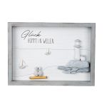 Φιγούρα Μουσικός 'Jazzband' Μέταλλο Μαύρο/Λευκό 10x10.5x41cm 2Τμχ