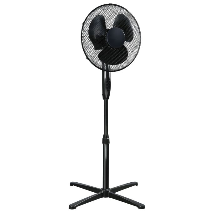 Ορθοστάτης Ανεμιστήρας Μαύρο 230V 40cm 102-125cm 45W LIFETIME AIR