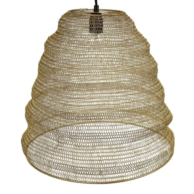 Φωτιστικό Κρεμαστό ArteLibre Χρυσό Μέταλλο 43x43x40cm