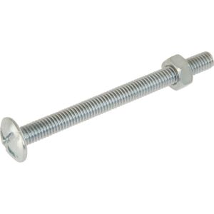 Βίδα Ολόπαση PH Σκεπών & Περικόχλιο M 6x30 Inox A2 15Τμχ