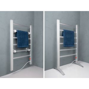 Ηλεκτρική Κρεμάστρα Πετσετών 2-Σε-1 6 Θέσεων Με Τηλεχειριστήριο Λευκό 100W DIRT DEVIL